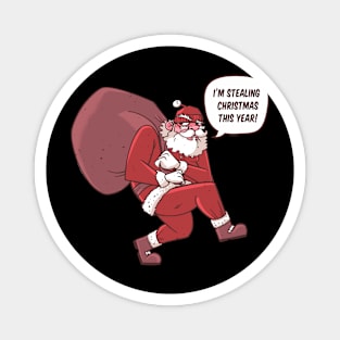 SANTA THIEF Magnet